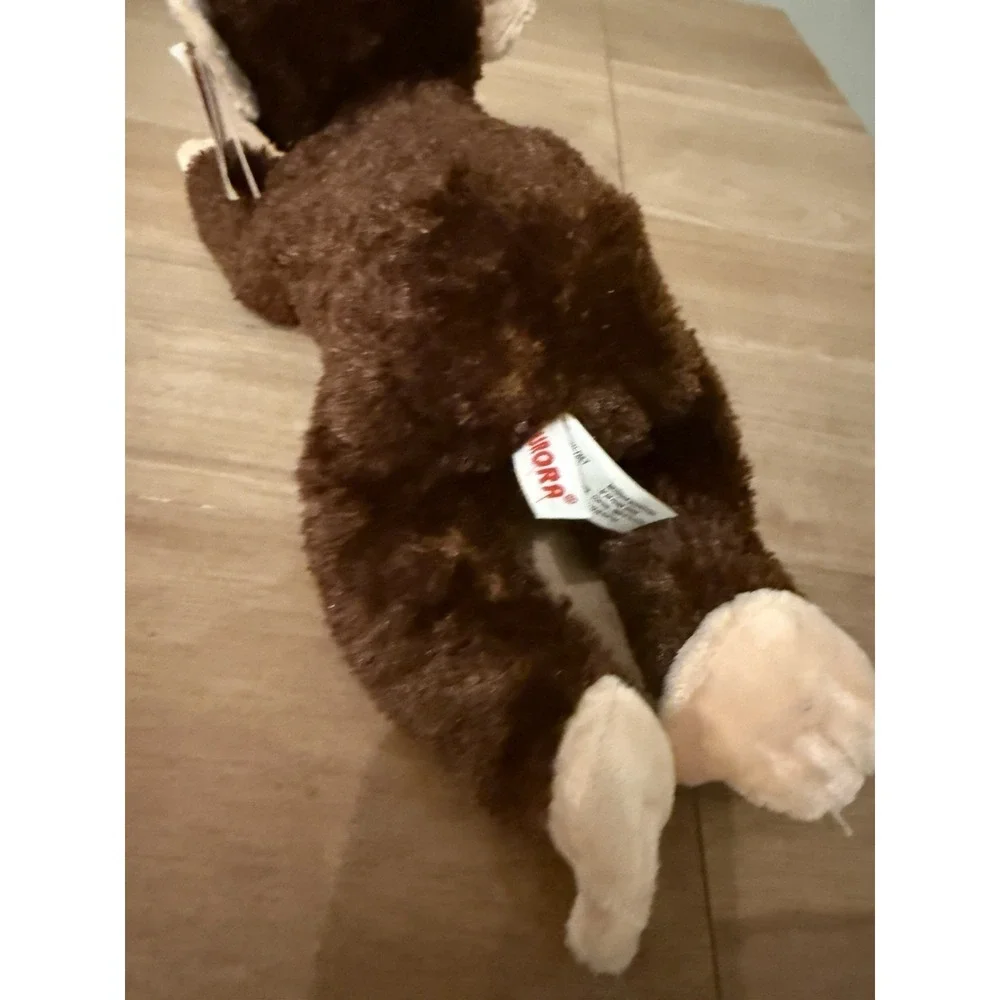 Aurora World Chimpanzee Plush Stuffed Animal Toy –‎ Brown Tan Monkey Ape